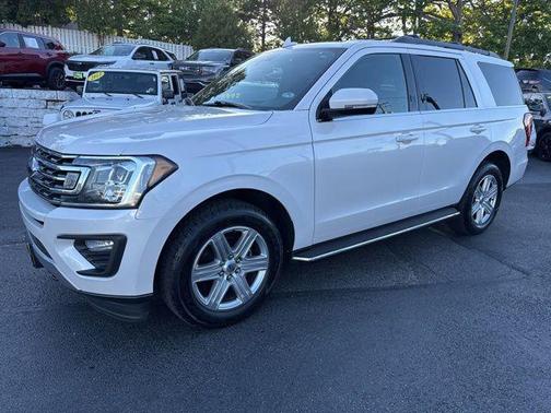 WHITE PLATINUM MET TRI-COAT 2019 Ford Expedition XLT