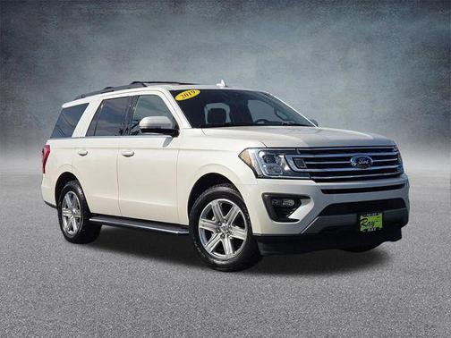 WHITE PLATINUM MET TRI-COAT 2019 Ford Expedition XLT