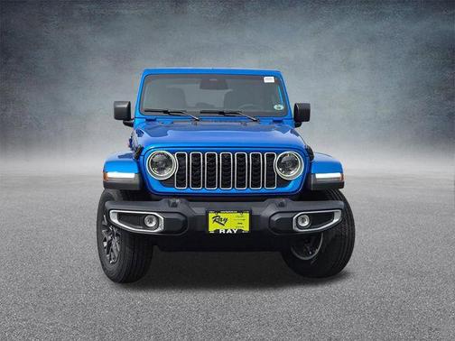 Hydro Blue Pearlcoat 2026 Jeep Wrangler 4-Door Sahara 4x4