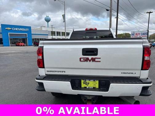 White Frost Tricoat 2018 GMC Sierra 2500 Denali