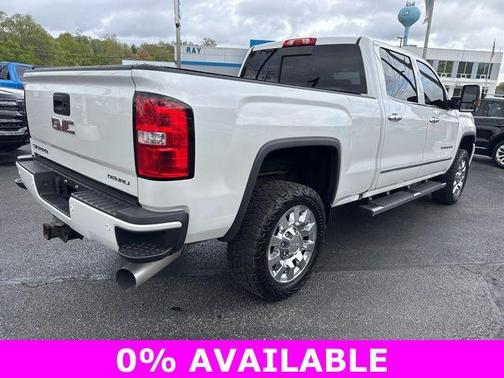 White Frost Tricoat 2018 GMC Sierra 2500 Denali