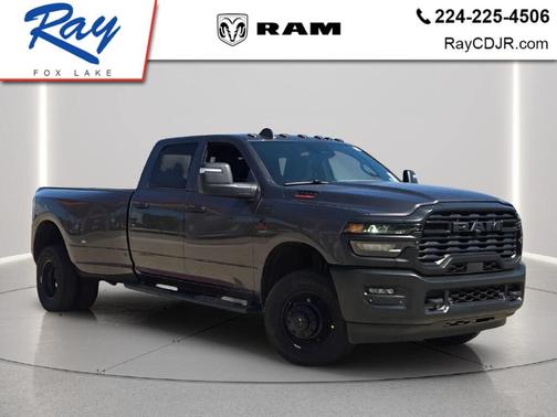 Granite Crystal Metallic Clearcoat 2026 RAM 3500 Tradesman Crew Cab 4x4 8' Box