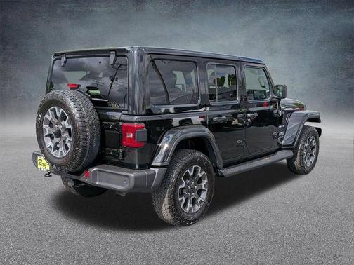 Black 2024 Jeep Wrangler 4-Door Sahara