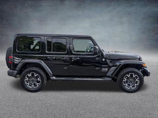 Black 2024 Jeep Wrangler 4-Door Sahara