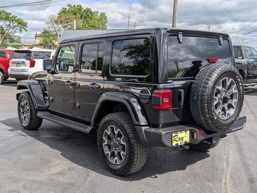Black 2024 Jeep Wrangler 4-Door Sahara