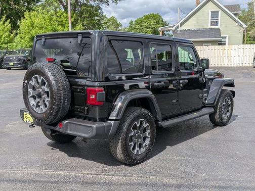 Black 2024 Jeep Wrangler 4-Door Sahara
