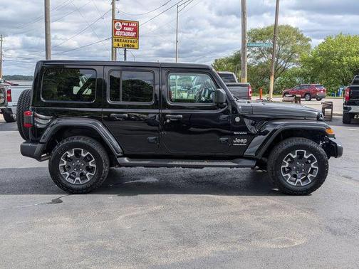Black 2024 Jeep Wrangler 4-Door Sahara