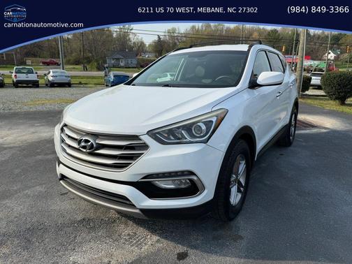 Frost White Pearl 2017 Hyundai Santa Fe Sport 2.4L