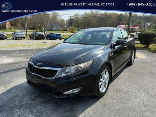 Ebony Black 2012 Kia Optima EX