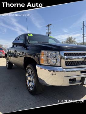 Black 2012 Chevrolet Silverado 1500 LT