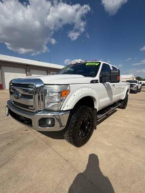 Oxford White 2015 Ford F-250 Lariat