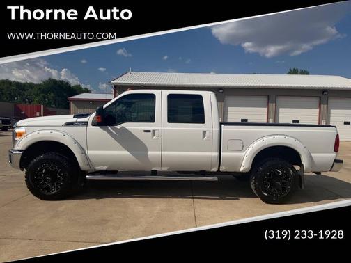 Oxford White 2015 Ford F-250 Lariat