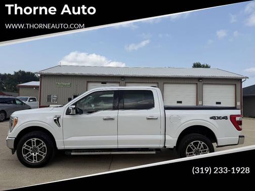 Oxford White 2021 Ford F-150 Lariat