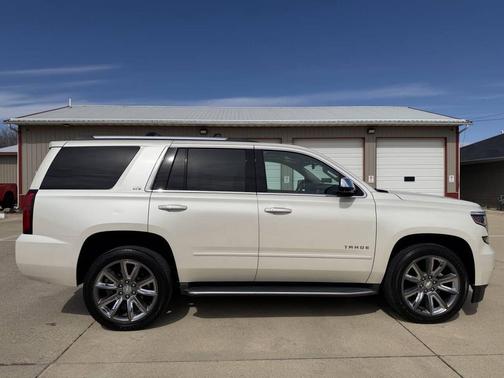 White 2015 Chevrolet Tahoe LTZ