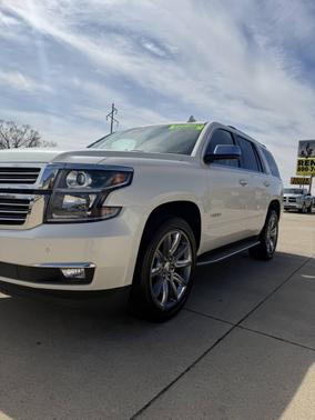 White 2015 Chevrolet Tahoe LTZ