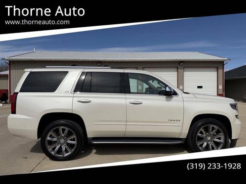 White 2015 Chevrolet Tahoe LTZ