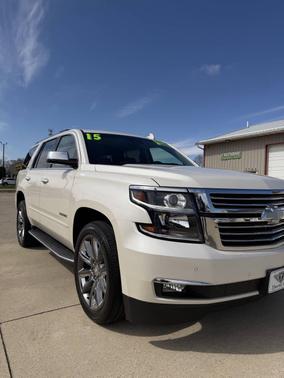 White 2015 Chevrolet Tahoe LTZ