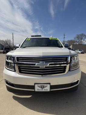 White 2015 Chevrolet Tahoe LTZ