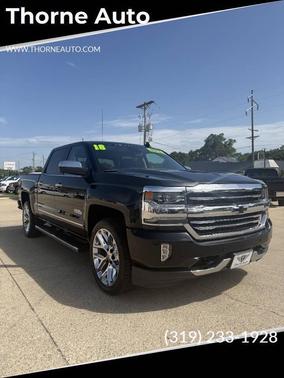 Black 2018 Chevrolet Silverado 1500 High Country