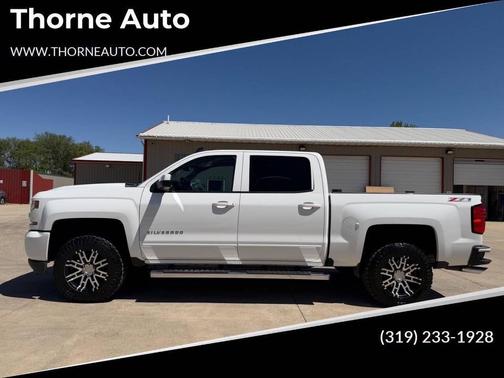 Summit White 2017 Chevrolet Silverado 1500 2LT