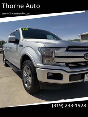 Ingot Silver Metallic 2018 Ford F-150 Lariat