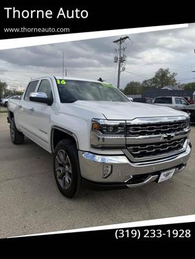 White 2016 Chevrolet Silverado 1500 LTZ