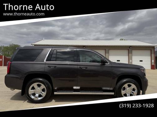 Gray 2017 Chevrolet Tahoe LT