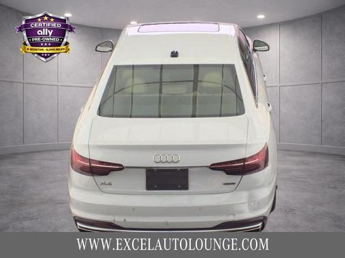 White 2022 Audi A4 45 S line Premium Plus