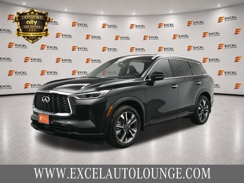 Mineral Black 2023 INFINITI QX60 Luxe