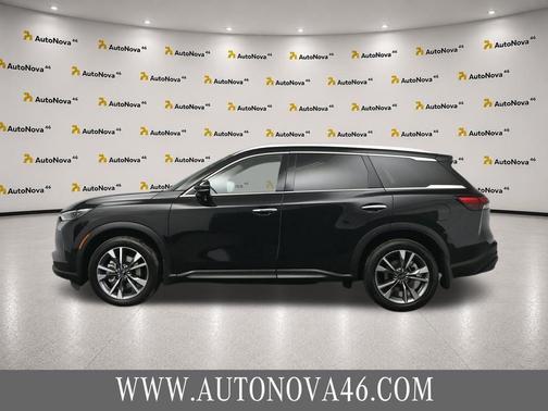 Mineral Black 2023 INFINITI QX60 Luxe