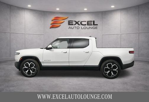 Glacier White 2023 Rivian R1T Adventure