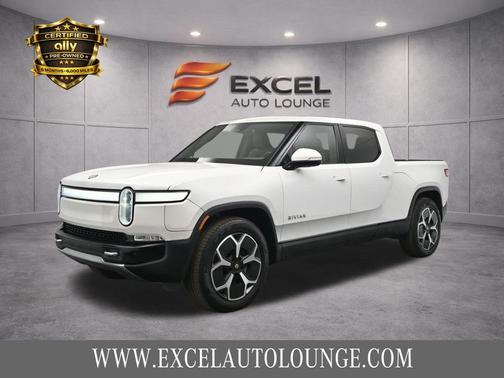 Glacier White 2023 Rivian R1T Adventure