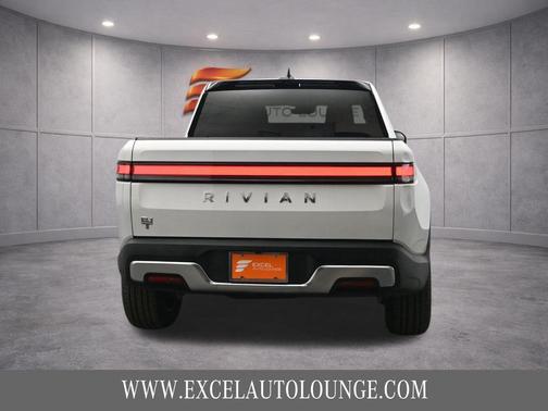 Glacier White 2023 Rivian R1T Adventure