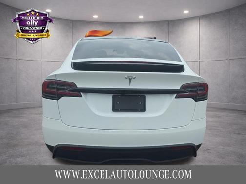 Pearl White Multi-Coat 2022 Tesla Model X Dual Motor All-Wheel Drive