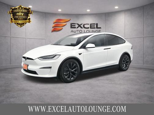 Pearl White Multi-Coat 2022 Tesla Model X Dual Motor All-Wheel Drive