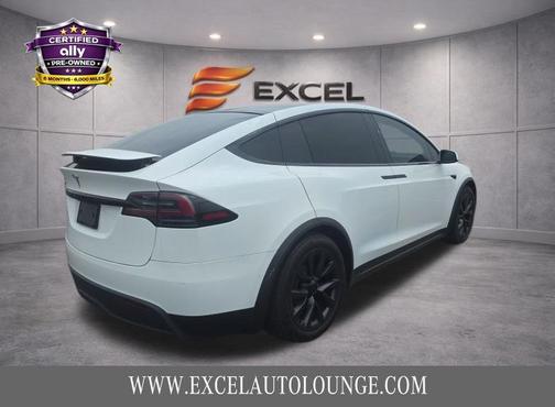 Pearl White Multi-Coat 2022 Tesla Model X Dual Motor All-Wheel Drive