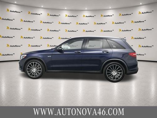 Blue 2018 Mercedes-Benz AMG GLC 43 4MATIC