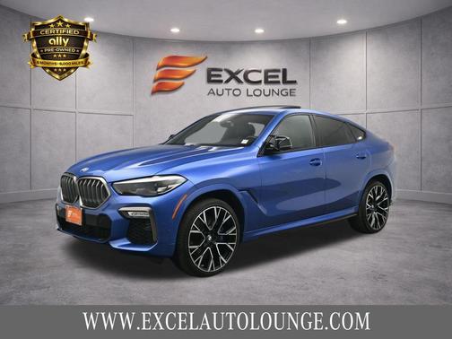 Riverside Blue Metallic 2020 BMW X6 M50i