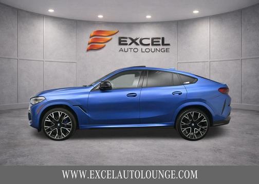 Riverside Blue Metallic 2020 BMW X6 M50i