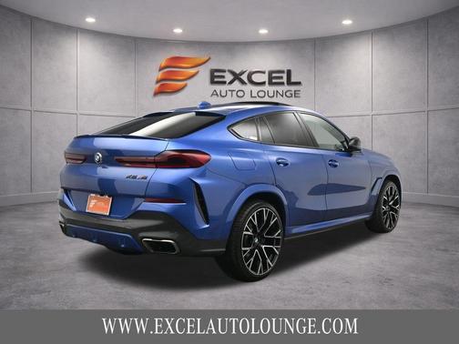 Riverside Blue Metallic 2020 BMW X6 M50i