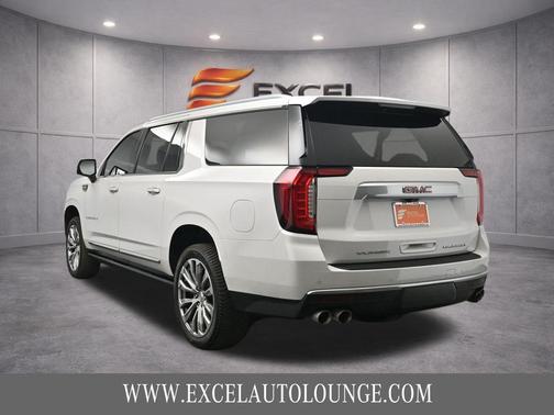 White Frost Tricoat 2021 GMC Yukon XL Denali
