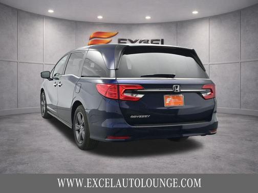 Blue 2022 Honda Odyssey EX