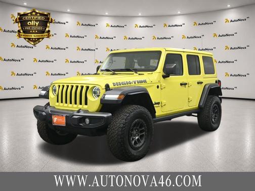 High Velocity Clearcoat 2022 Jeep Wrangler Unlimited High Tide 4x4
