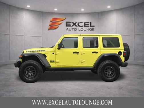 High Velocity Clearcoat 2022 Jeep Wrangler Unlimited High Tide 4x4