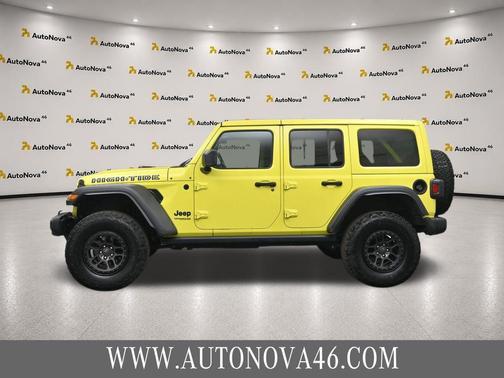 High Velocity Clearcoat 2022 Jeep Wrangler Unlimited High Tide 4x4
