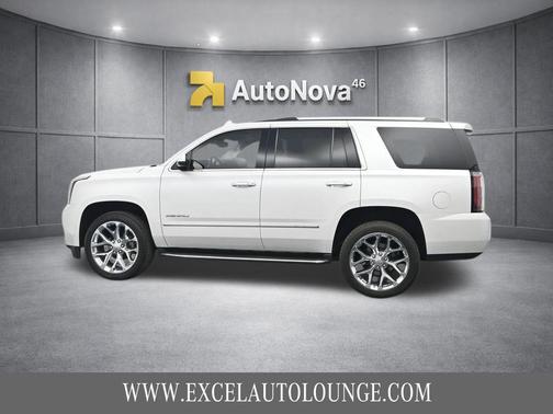 White Frost Tricoat 2019 GMC Yukon Denali