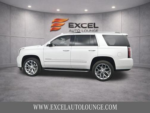 White Frost Tricoat 2019 GMC Yukon Denali