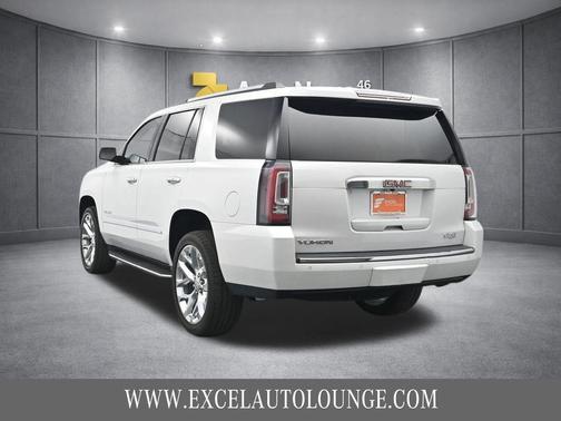 White Frost Tricoat 2019 GMC Yukon Denali