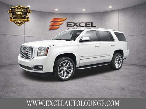 White Frost Tricoat 2019 GMC Yukon Denali