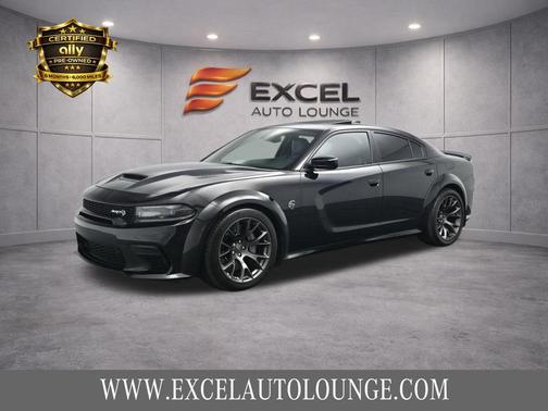 Pitch Black Clearcoat 2021 Dodge Charger SRT Hellcat